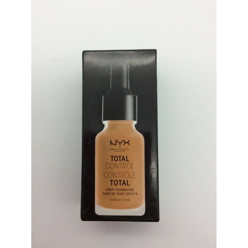 NYX Total Control Drop Foundation ~ New In Box ~  Full Size, Medium Olive